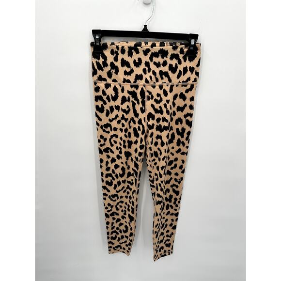ALLFENIX NWT Camel Over Leopard 7/8 Active Leggings // S - Picture 4 of 12